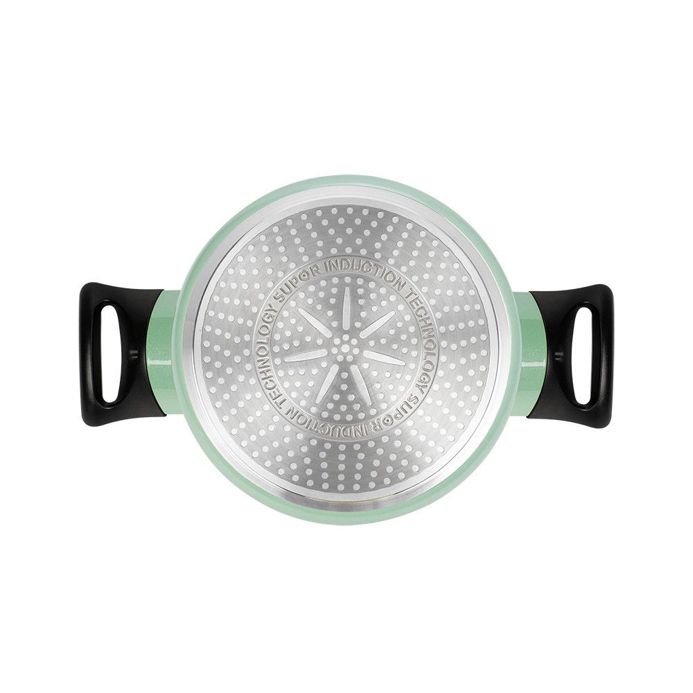 Nồi Vân Đá Rock Art Xanh, Dùng Cho Bếp Từ Supor H23108-ST18/ H23108-ST20/ H23108-ST22