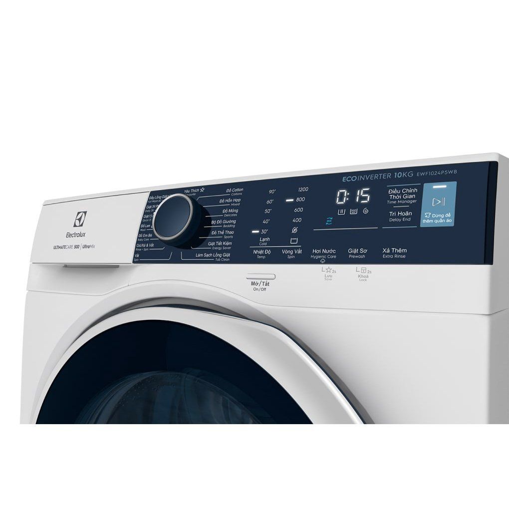 Máy giặt Electrolux Inverter 10 kg EWF1024P5WB