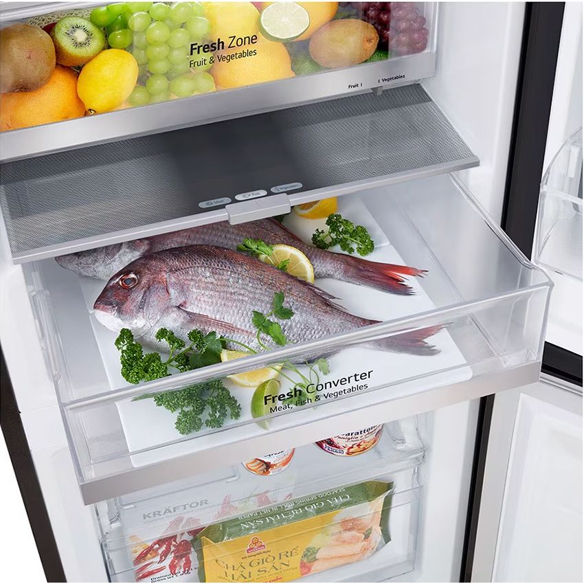 Tủ lạnh LG Inverter 340 lít InstaView LBB33BLMAI