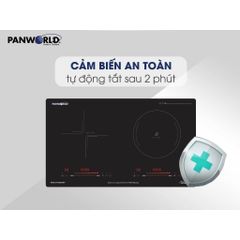 Bếp Điện Từ Hồng Ngoại Đôi Panworld PW-1983 Công Suất Lớn Không Kén Nồi Bảo Hành 24 Tháng