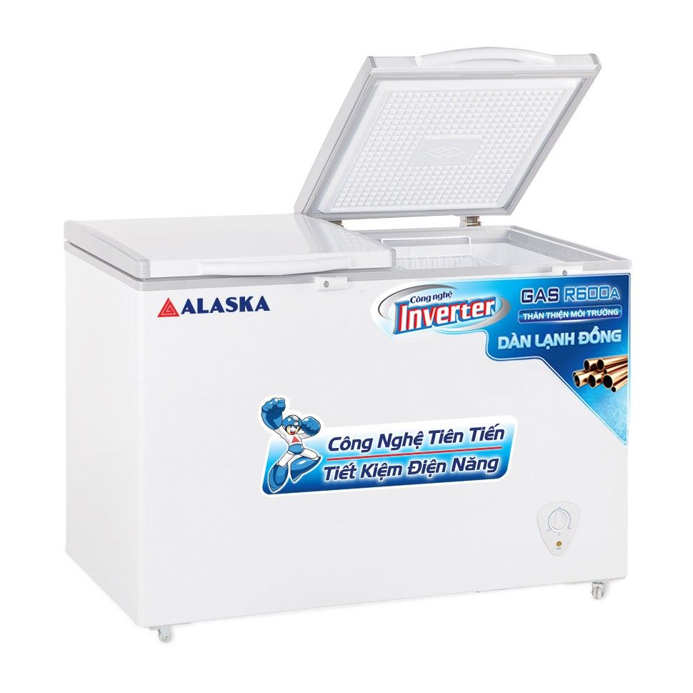 [HB-650CI] - [MIỄN PHÍ GIAO LẮP] Tủ đông Alaska Inverter 510 lít HB-650CI