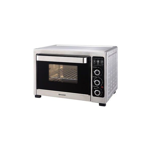 Lò nướng lò vi sóng Sharp EO-A383RCSV-ST Công suất 1800W, Cửa kính 2 lớp Hàng Mới Bảo Hành Chính Hãng