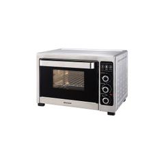 Lò nướng lò vi sóng Sharp EO-A383RCSV-ST Công suất 1800W, Cửa kính 2 lớp Hàng Mới Bảo Hành Chính Hãng