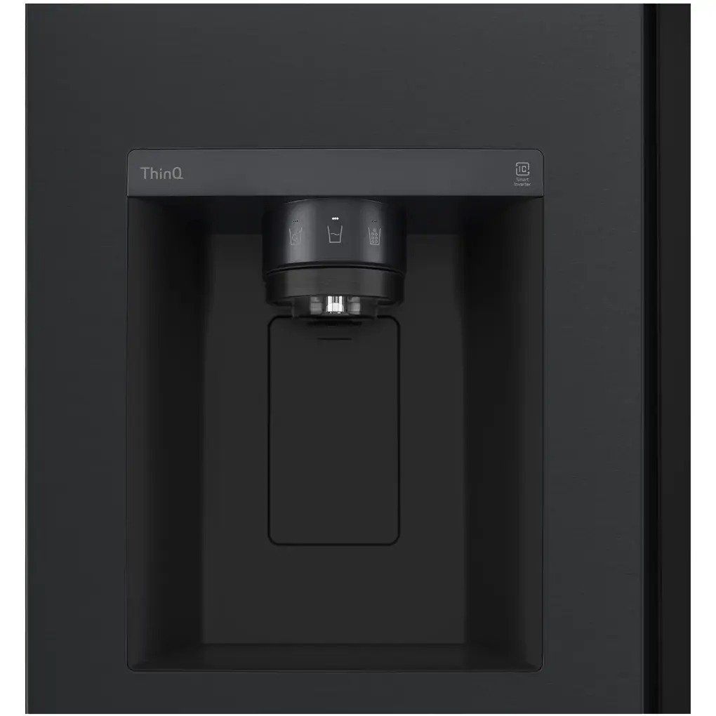 Tủ lạnh LG Instaview lấy nước ngoài UVnano 635L màu đen GR-G257BL