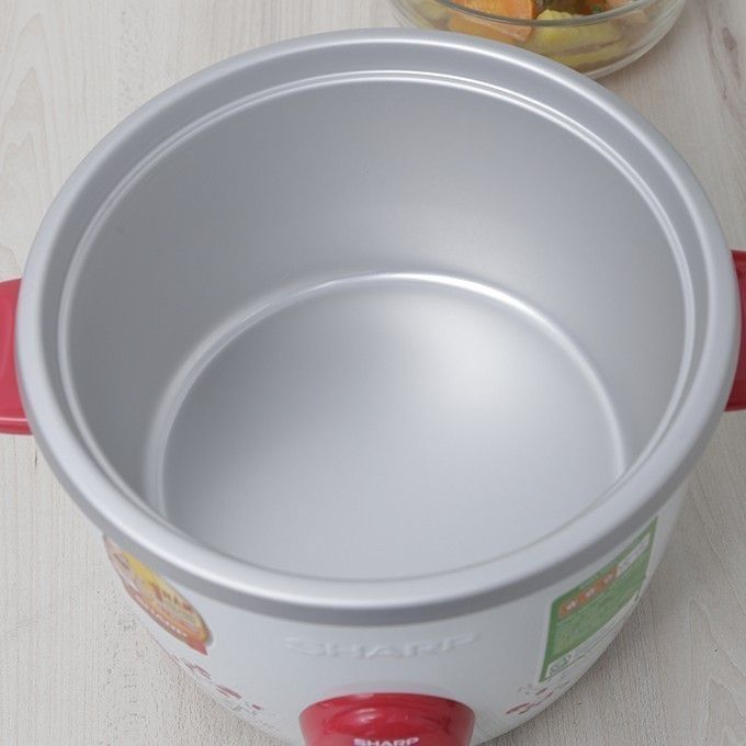 Nồi cơm điện nắp rời Sharp KSH-D15V (1.5L) Chính hãng - Màu Ngẫu Nhiên - Không chống dính