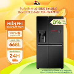 Tủ lạnh LG Side by side Inverter 668L GR-D247MC