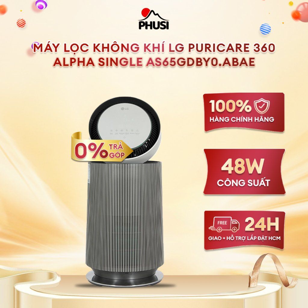 Máy lọc không khí PuriCare360 Alpha PET AS65GDBY0