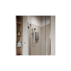 Máy nước nóng Ariston AURES Premium+ 4.5 Không Bơm Vòi sen 5 chế độ phun, Cầu dao chống giật ELCB