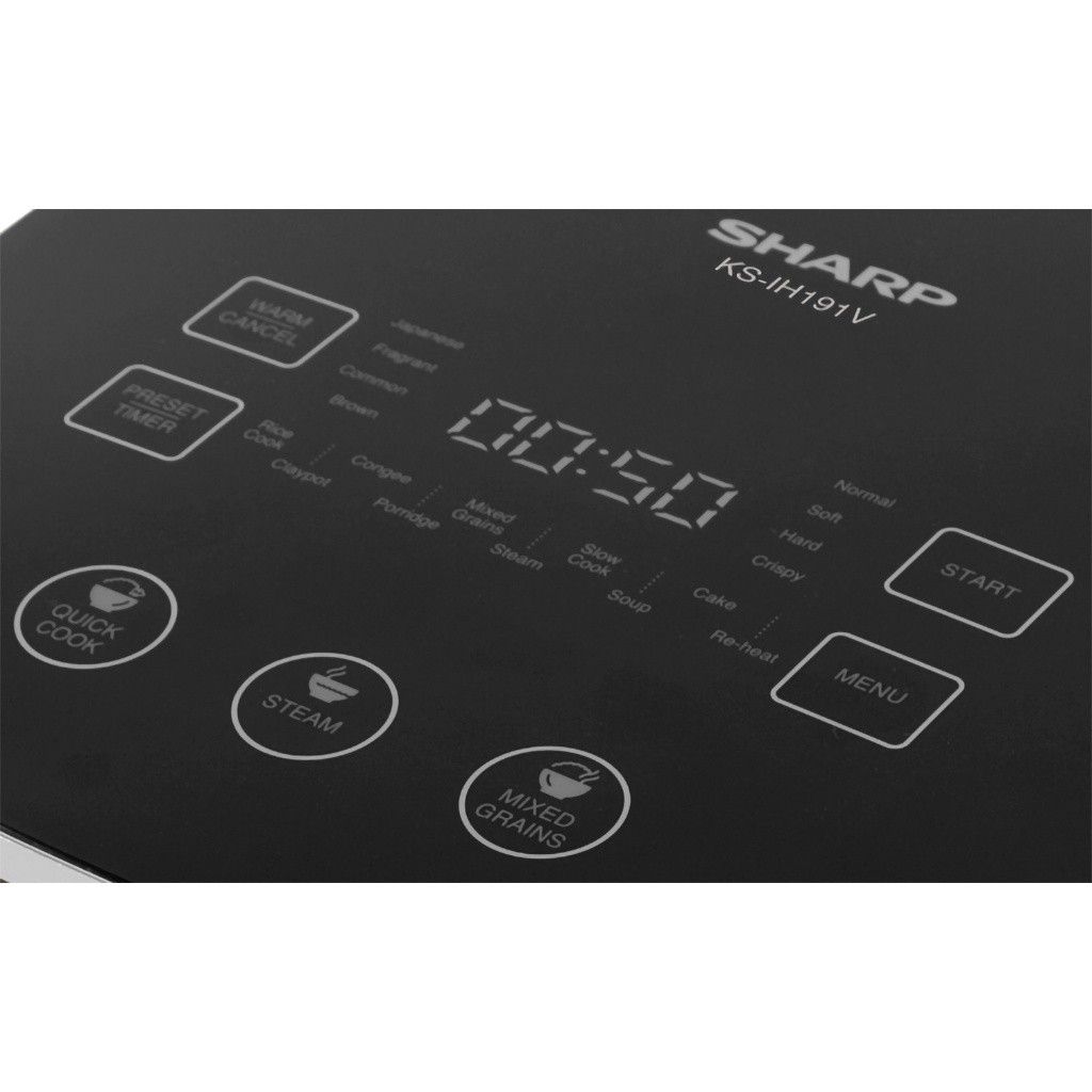 Nồi cơm điện cao tần Sharp 1.8 lít KS-IH191V-RD