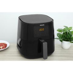 Nồi chiên không dầu Philips HD9280/90 6.2 lít Vỏ nhựa chịu nhiệt cao cấp Lòng nồi bằng thép không gỉ