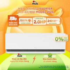 Máy lạnh LG Inverter 2 HP IEC18G1 model 2025