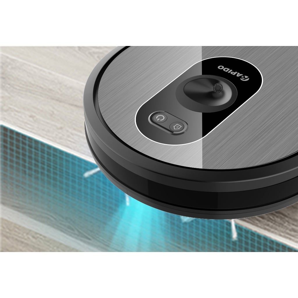 RRobot hút bụi lau nhà Rapido R6S Điều khiển bằng tiếng Việt, Lực hút mạnh mẽ lên tới 2500PA - Chính Hãng, Mới, Full Box