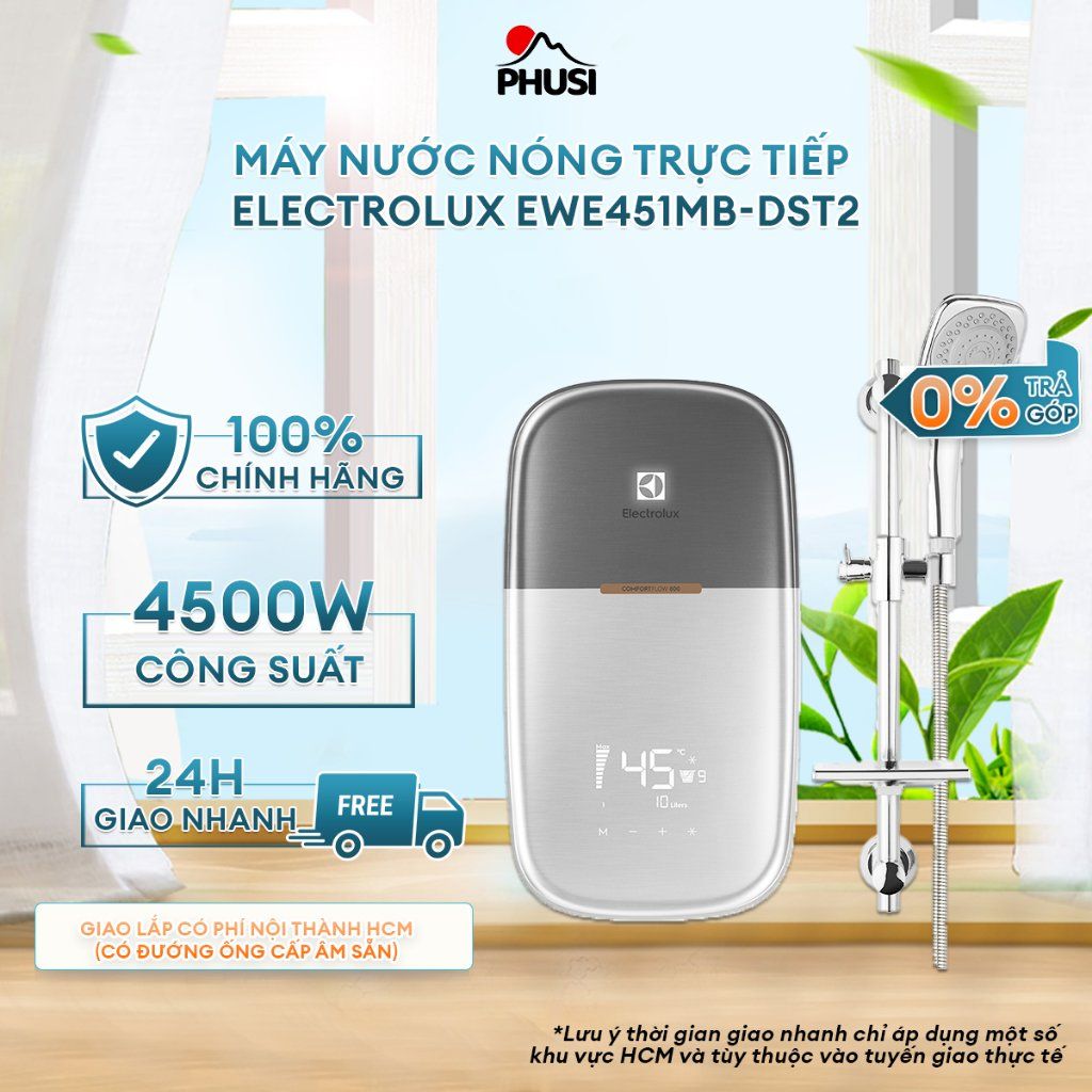 Máy nước nóng trực tiếp Electrolux EWE451MB-DST2