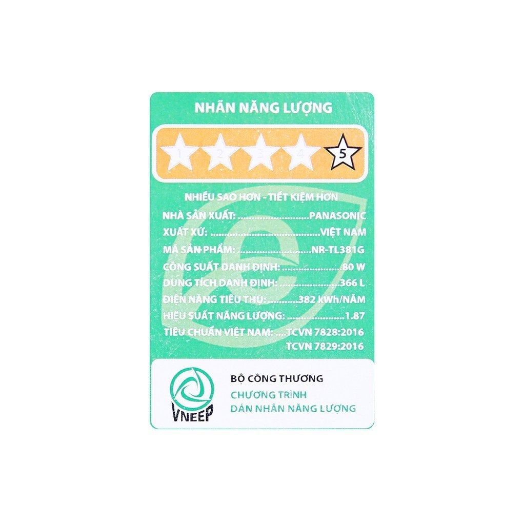 Tủ lạnh Panasonic Inverter 366 lít NR-TL381GPKV -