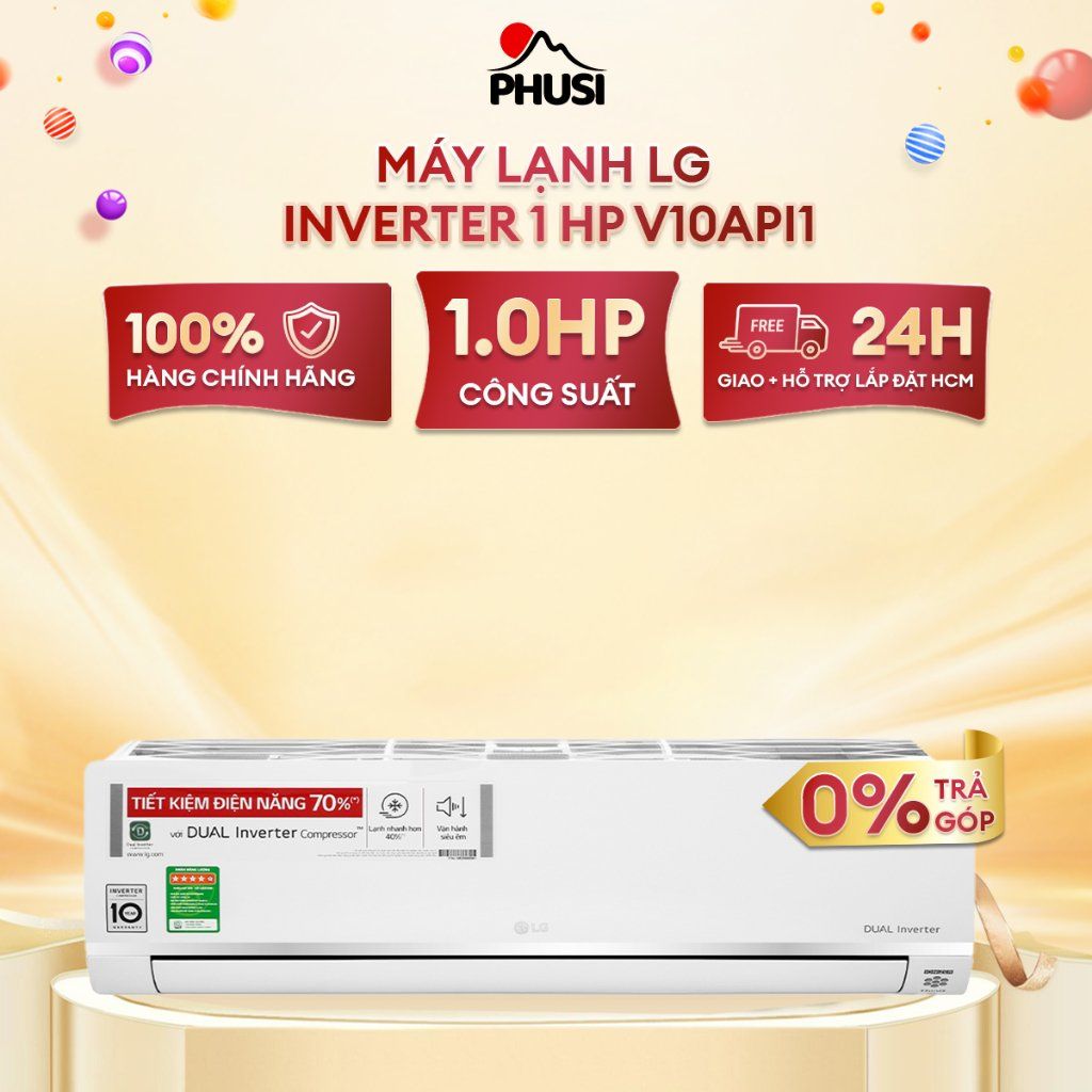 Máy lạnh LG Inverter 1 HP V10API1