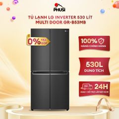 Tủ lạnh LG Inverter 530 Lít GR-B53MB 4 cánh