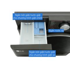 Máy Giặt Lồng Ngang LG AI DD Inverter 10 kg FV1410S4B