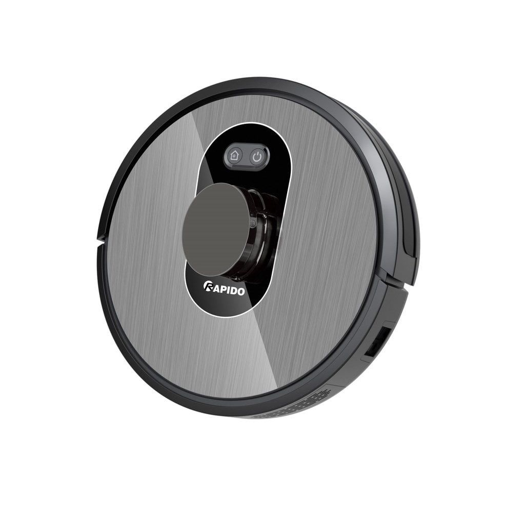 Robot hút bụi và lau nhà Rapido R8S Cảm biến Rada 3D, Đèn UV diệt khuẩn, Kết nối Wifi