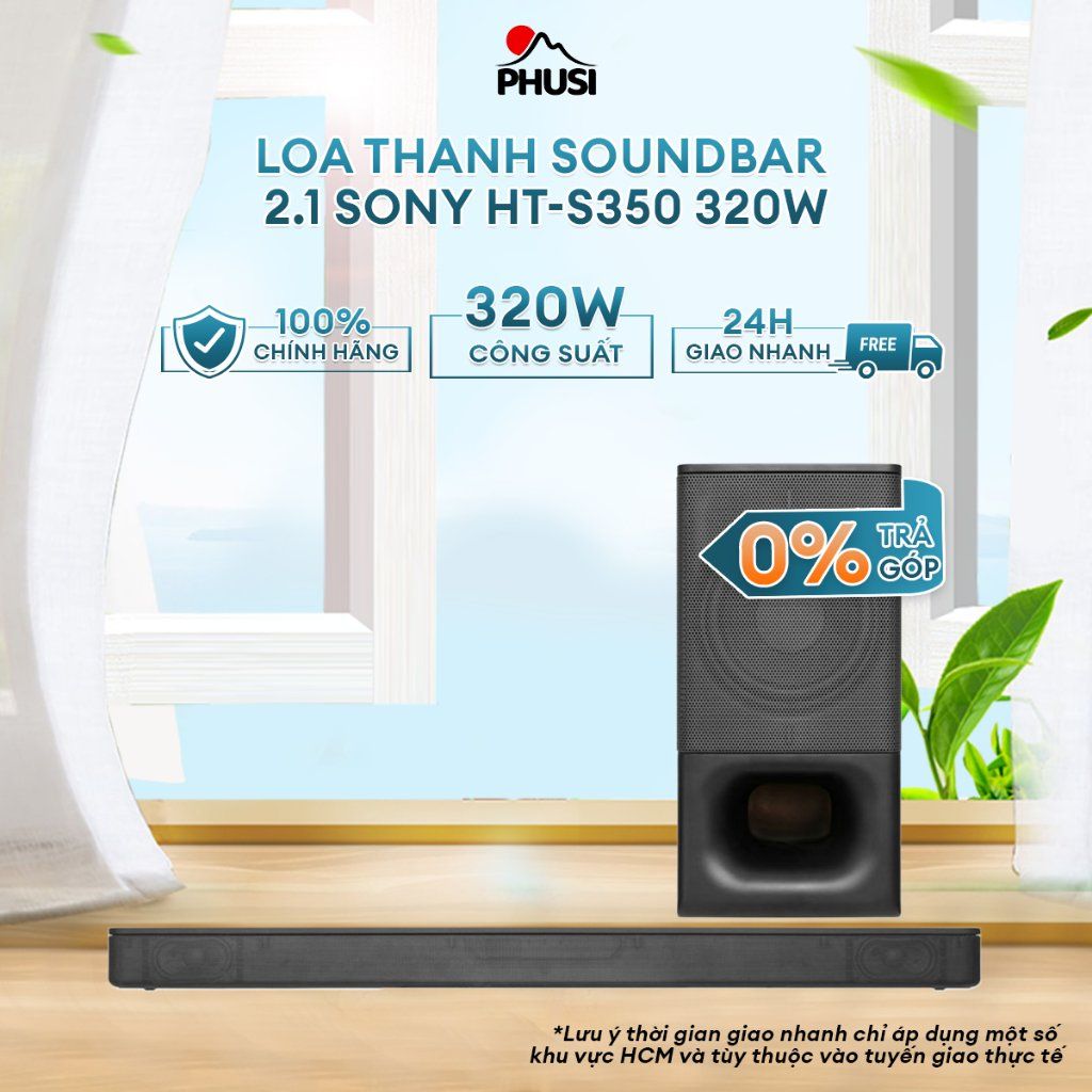 Loa thanh soundbar 2.1 Sony HT-S350 320W