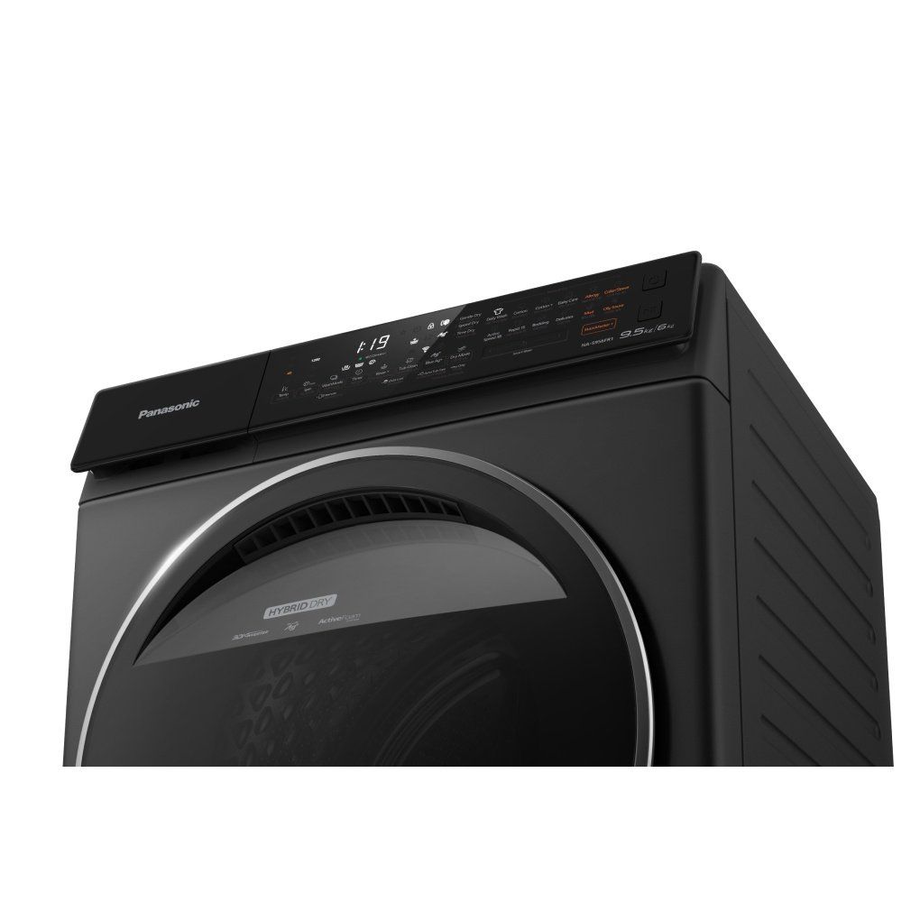 Máy Giặt Sấy Lồng Ngang Panasonic Inverter Giặt 9.5 kg Sấy 6kg NA-S956FR1BV