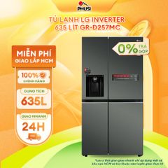 Tủ lạnh LG Inverter 635 Lít GR-D257MC