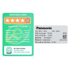 Máy giặt sấy Panasonic Inverter 10.5 kg NA-S056FR1BV