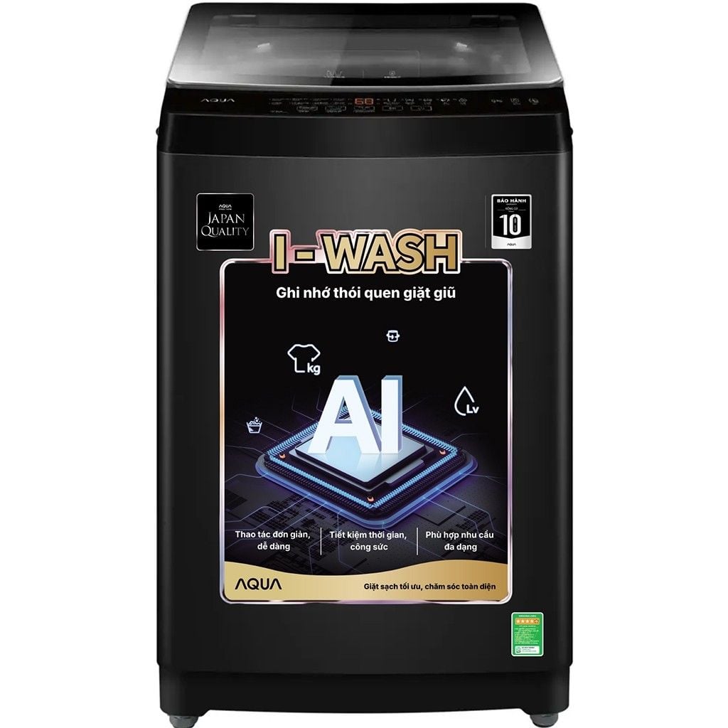 Máy Giặt Lồng Đứng Aqua 9 Kg AWM9-316K(B)