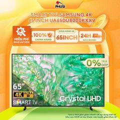 Smart Tivi Samsung 4K 65 inch UA65DU8000KXXV