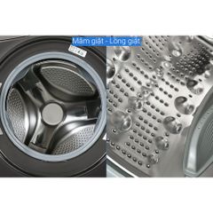 Máy Giặt Sấy Lồng Ngang LG AI DD Inverter giặt 21 kg - sấy 12 kg F2721HVRB