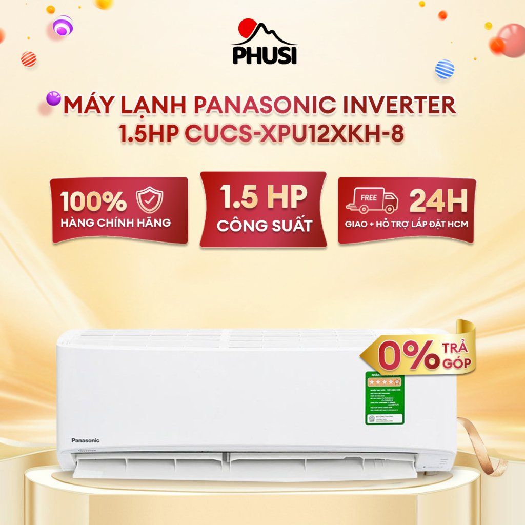 Máy lạnh Panasonic CU/CS-XPU12XKH-8 inverter 12000BTU