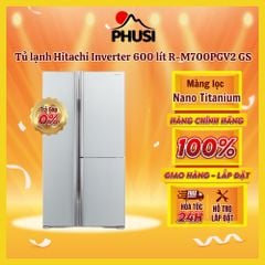 BẢO HÀNH 1 NĂM - Tủ lạnh Hitachi Inverter 600 lít R-M700PGV2 GS - [ HỖ TRỢ GIAO TỈNH ]
