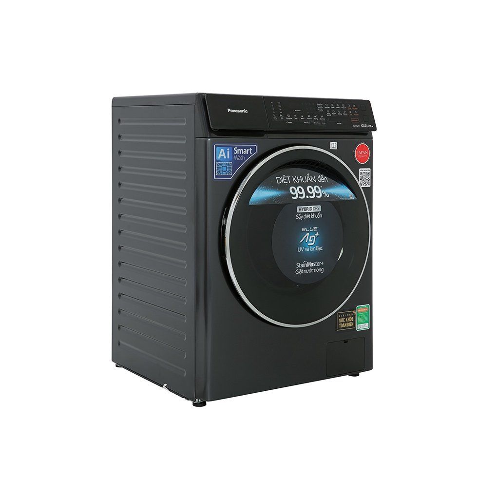 Máy giặt sấy Panasonic Inverter 10.5 kg NA-S056FR1BV