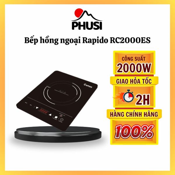 Bếp hồng ngoại Rapido RC2000ES