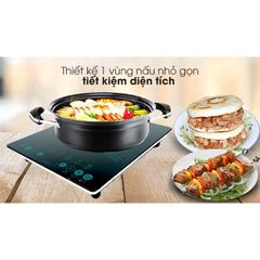 Bếp điện từ Easy Cooking Supor SDHCB11TVN-GR-210 - Công suất 2100W, bảo hành chính hãng