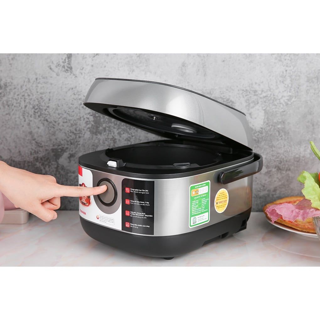 Nồi cơm điện cao tần Toshiba 1 lít RC-10IP1PV - Chính Hãng, Mới, Full Box