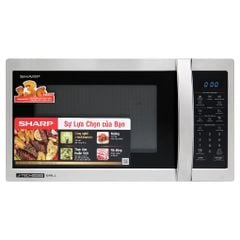 Lò Vi Sóng Điện Tử Có Nướng Sharp R-G52XVN-ST (25 Lít) - Hàng Chính Hãng