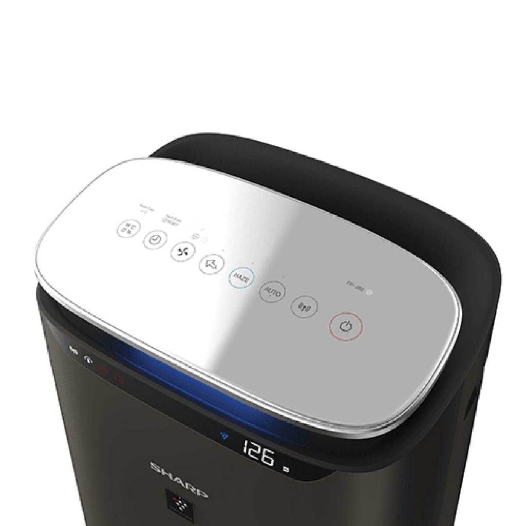 Máy lọc không khí Sharp FP-J80EV-H Công suất 48W - Màng lọc thô, Màng lọc than hoạt tính, Màng lọc HEPA
