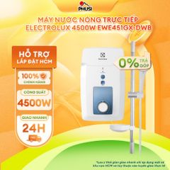 Máy nước nóng trực tiếp Electrolux 4500W EWE451GX-DWB