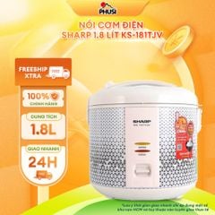 Nồi cơm điện Sharp 1.8 lít KS-181TJV