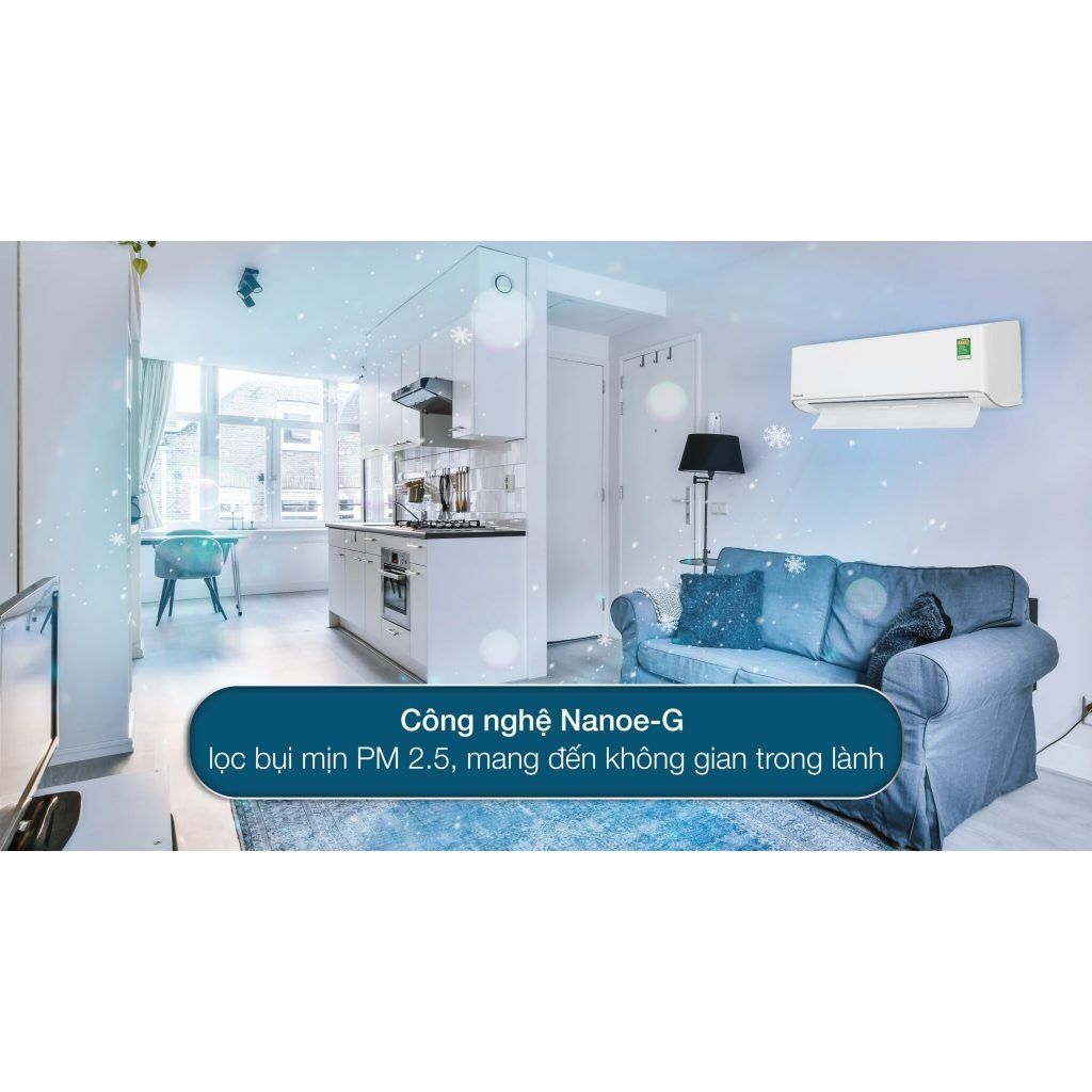 RU9AKH-8/ RU12AKH-8/ RU18AKH-8 Máy lạnh Panasonic 1 chiều 1HP/ 1.5HP/ 2HP Inverter