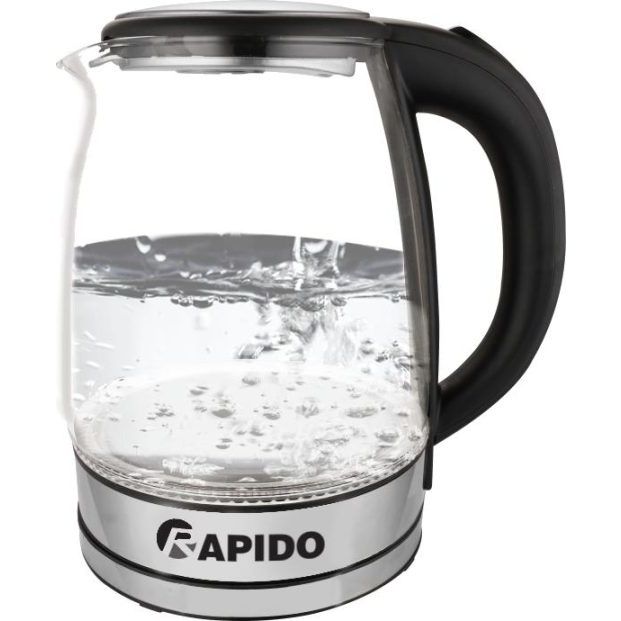 Bình đun siêu tốc, Ấm đun siêu tốc Rapido 1.8 lít RK1818  - Chính Hãng, Mới, Full Box