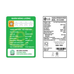 Tủ lạnh LG Inverter 496 lít Multi Door InstaView Door in Door GR-X22MBI