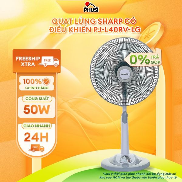 Quạt Lửng SHARP Có Điều Khiển PJ-L40RV-LG