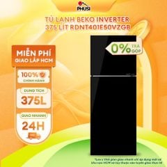 Tủ lạnh Beko Inverter 375 lít RDNT401E50VZGB [MIỄN PHÍ GIAO HÀNG - LẮP ĐẶT]