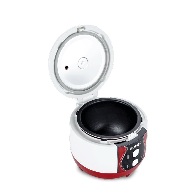 Nồi cơm điện lòng Niêu Supor 1.8L CFXB50YB13VN-RD-50 - Lòng nồi 2mm phủ chống dính, Van thoát hơi thông minh