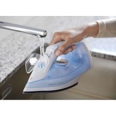 Bàn Ủi Hơi Nước PHILIPS GC1740/20 - Ngăn Chứa Nước 220ml - Hơi Phun Liên Tục 25g/ph - Hàng Chính Hãng Bảo Hành 24 Tháng