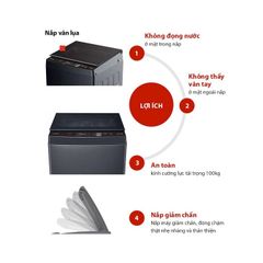 Máy giặt Toshiba 10 kg AW-M1100JV(MK)