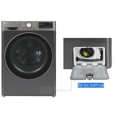 Máy Giặt Lồng Ngang LG Inverter 12 kg FV1412S3BA