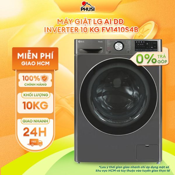 Máy giặt LG AI DD Inverter 10 kg FV1410S4B