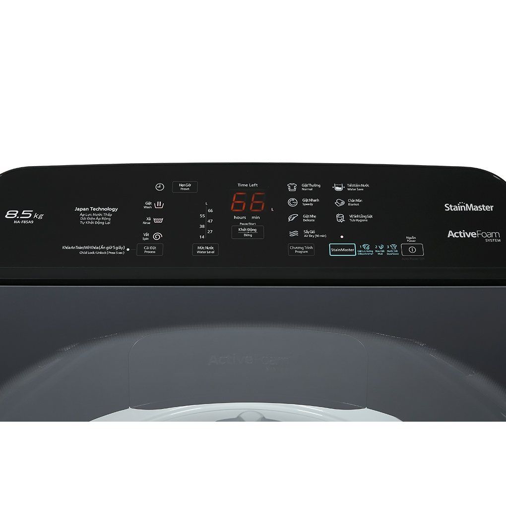 Máy Giặt Lồng Đứng Panasonic 8.5 Kg NA-F85A9BRV